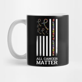 All Cancer Matters Awareness Saying World Cancer Day Mug